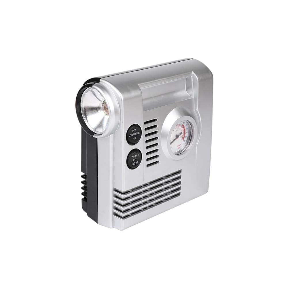 Mini compresor de aer din plastic cu lumină LED