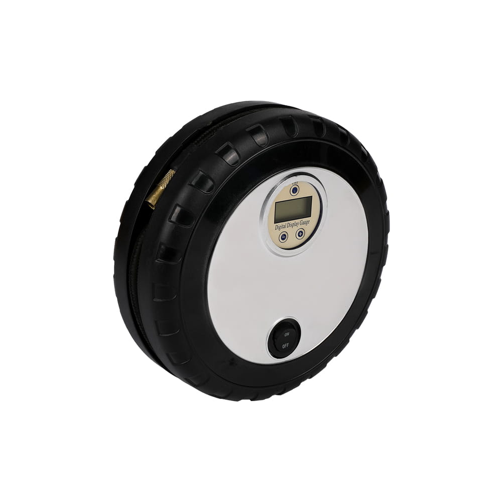 Mini umflator digital pentru anvelope rotunde pentru biciclete, mingi și mașini cu anvelope