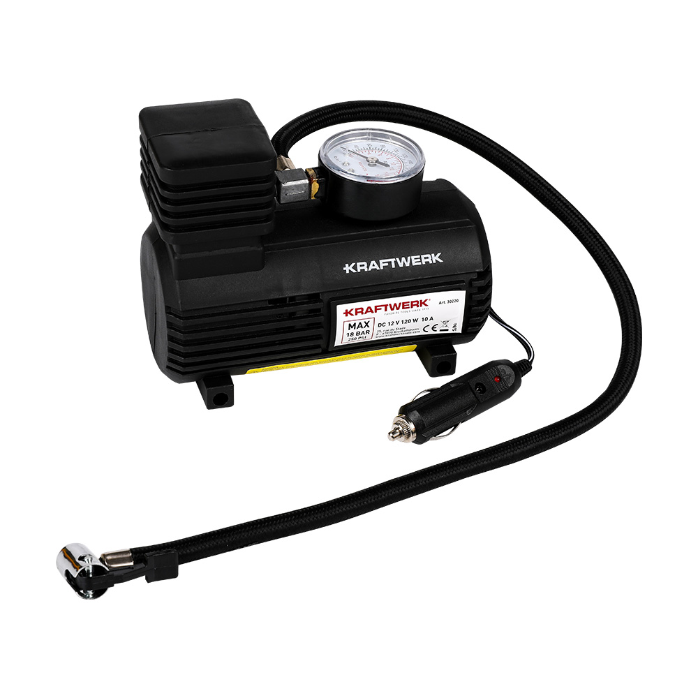 Mini compresor de aer portabil 12V DC